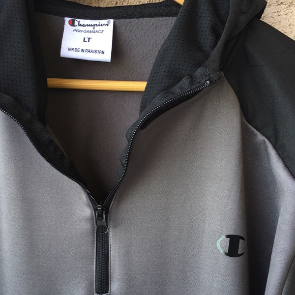 Men's Big and Tall Hooded Sweater - Picture 3 of 4